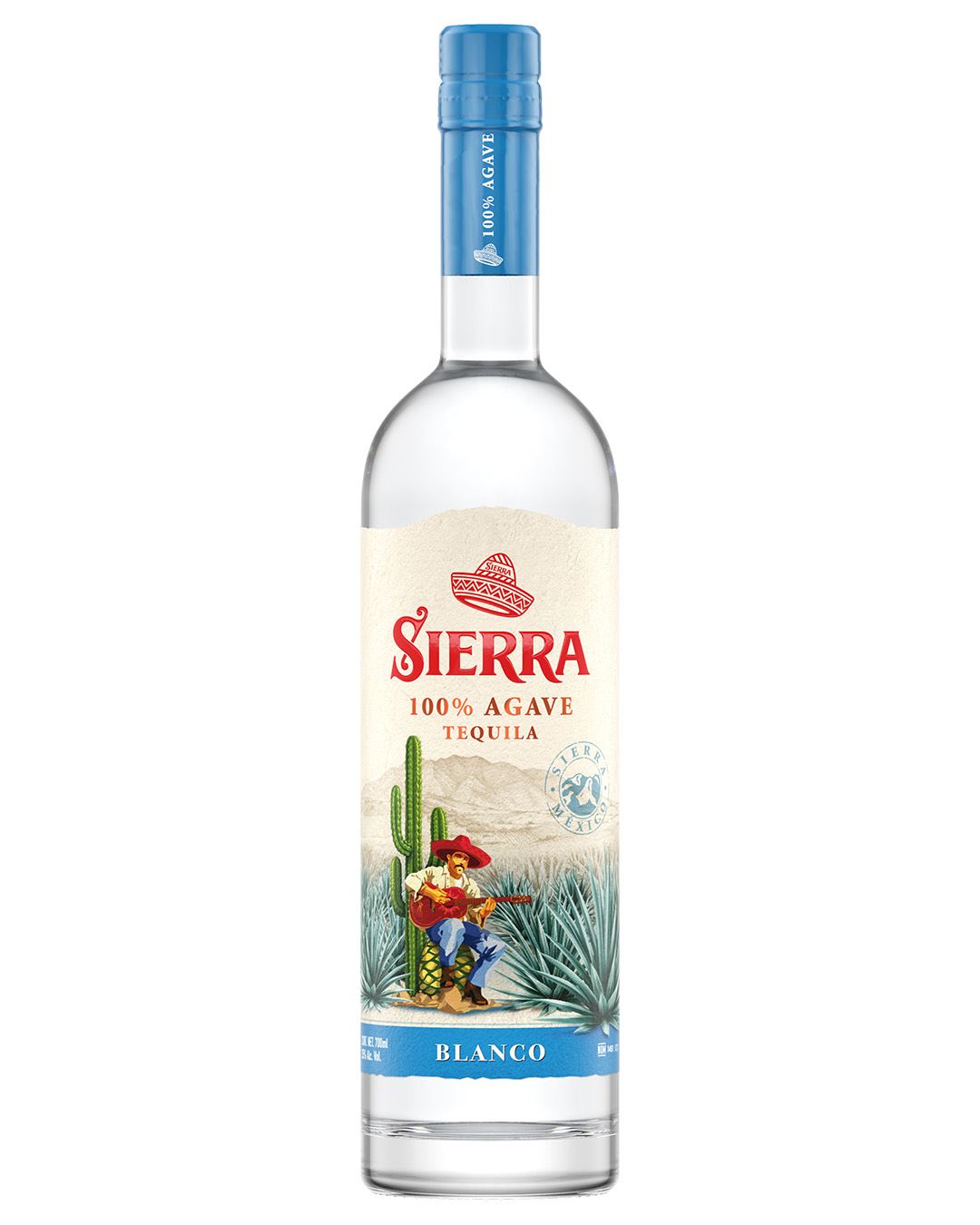 Sierra 100% Agave Blanco Tequila, 70 cl