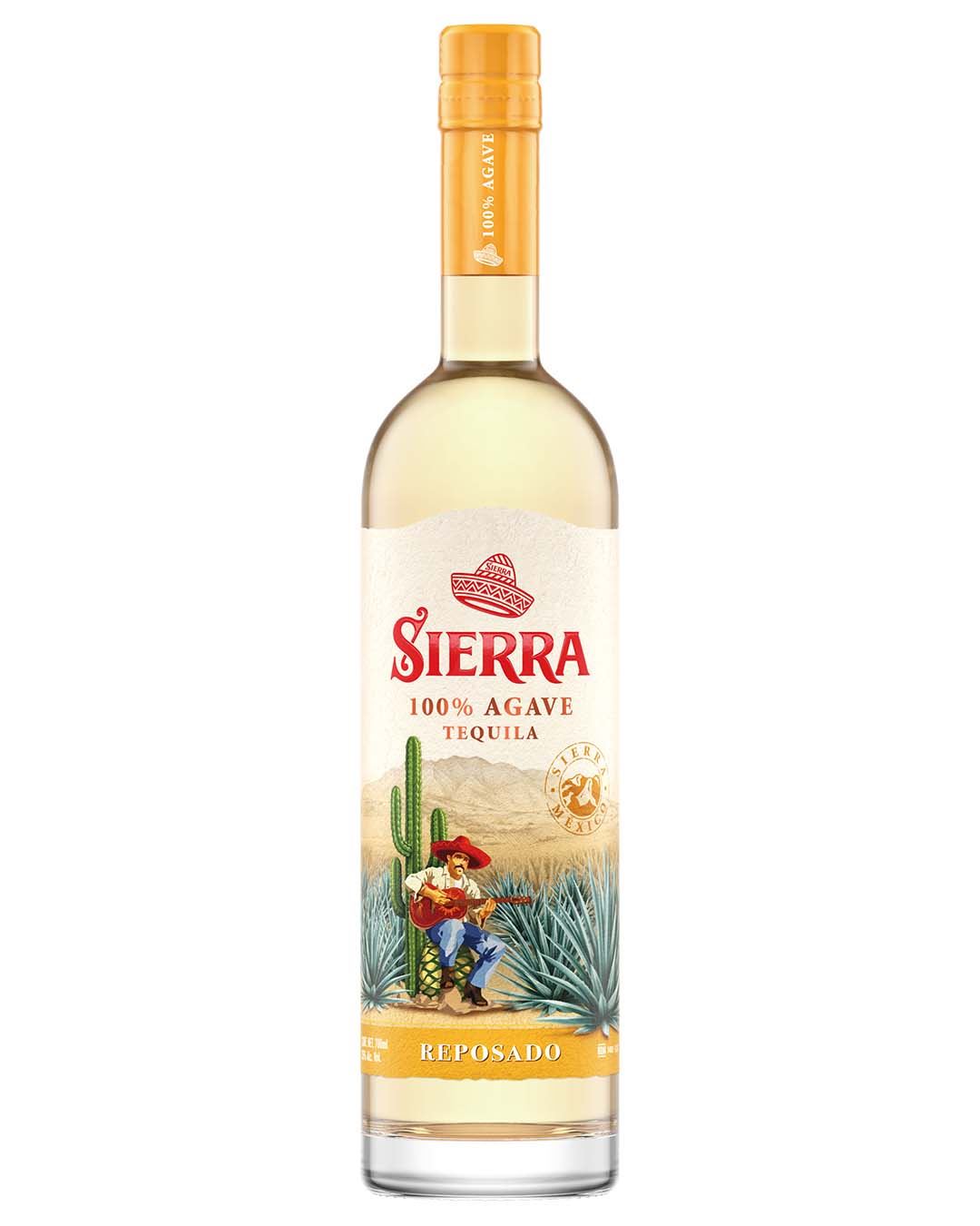 Sierra 100% Agave Reposado Tequila, 70 cl