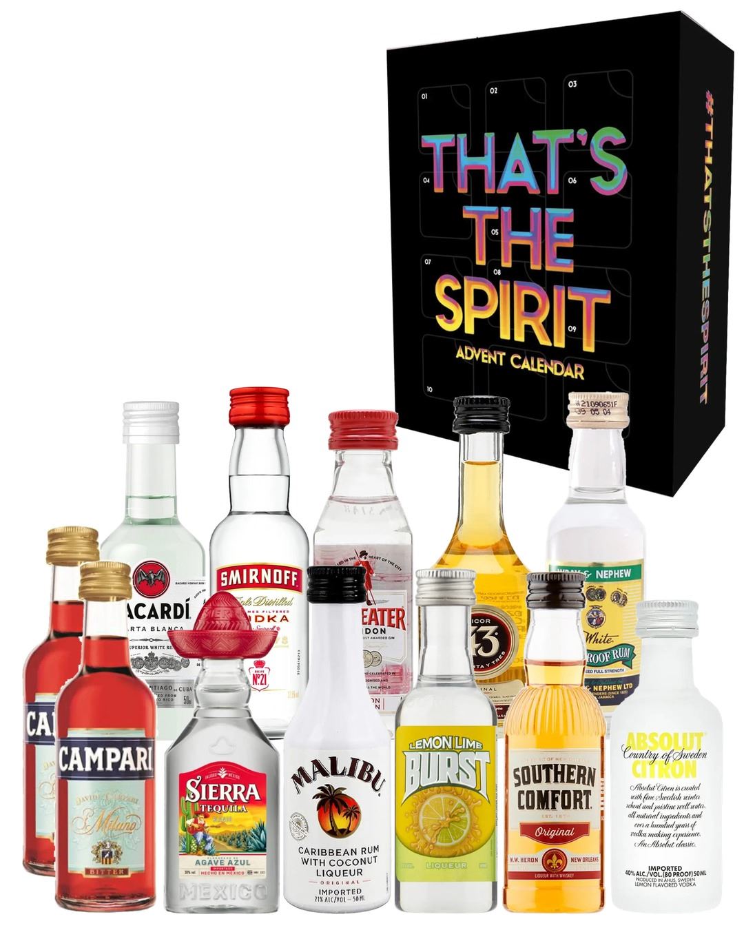 That's the Spirit Mixologist's Advent Calendar, 12 x 5 cl