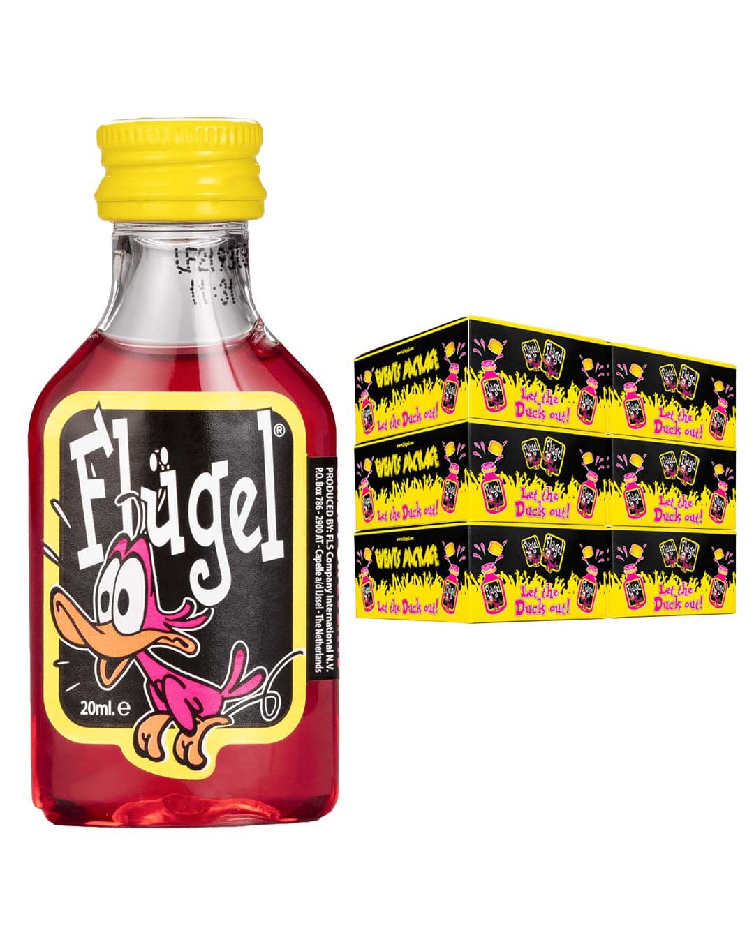 Flugel Vodka Energy Drink - PET Multipack, 240 x 2 cl