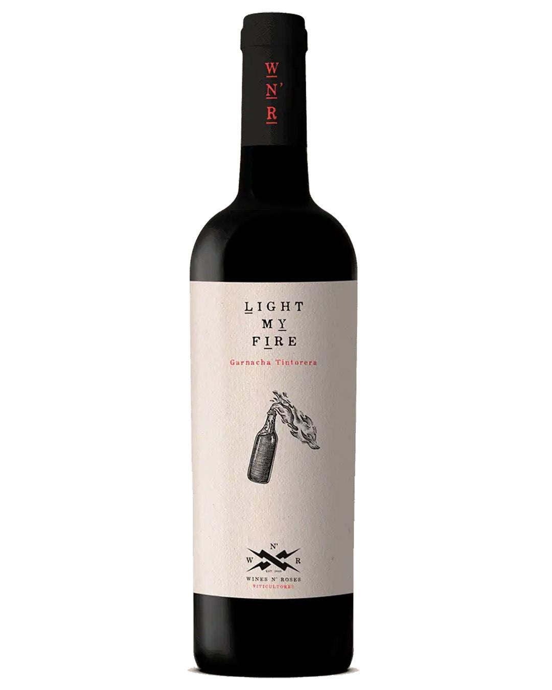 Wine N' Roses Light My Fire Garnacha Red Wine, 75 cl