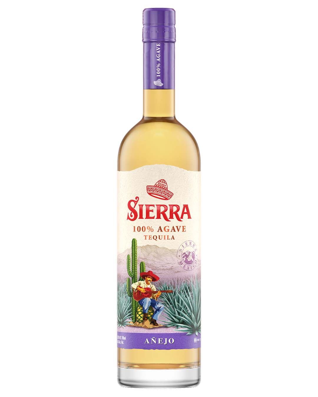 Sierra 100% Agave Añejo Tequila, 70 cl