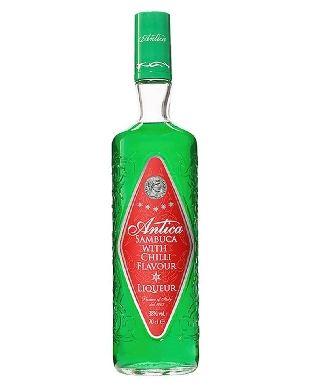 Antica Sambuca with Chilli, 70 cl Liqueurs & Other Spirits 8004747008864