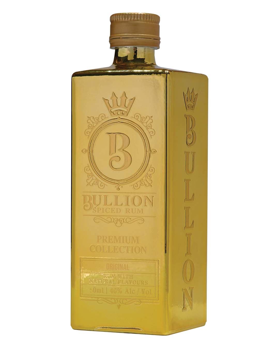 Bullion Spiced Gold Artisan Rum Miniature, 5 cl