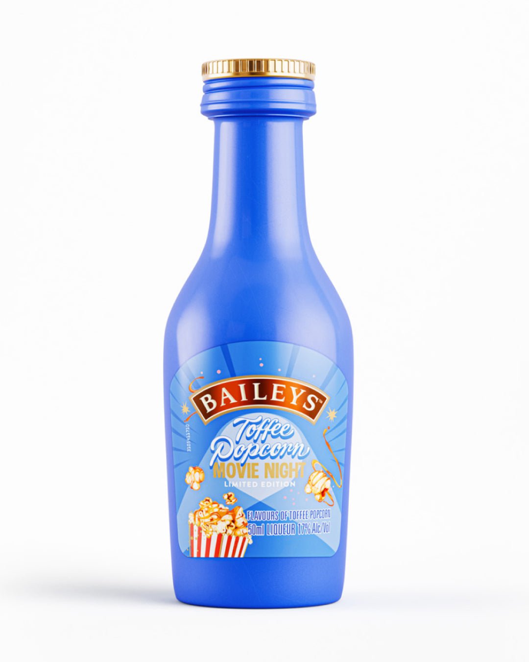Baileys Toffee Popcorn Cream Liqueur Miniature, 5 cl Spirit Miniatures