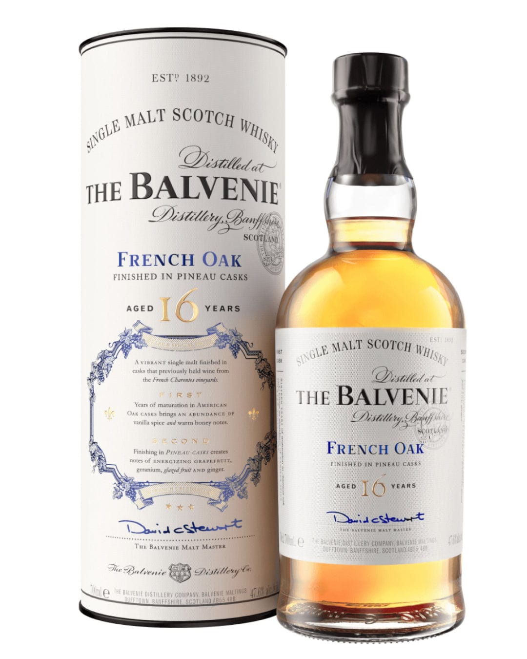 Balvenie 16 Year Old French Oak Pineau Cask Finish Whisky, 70 cl Whisky