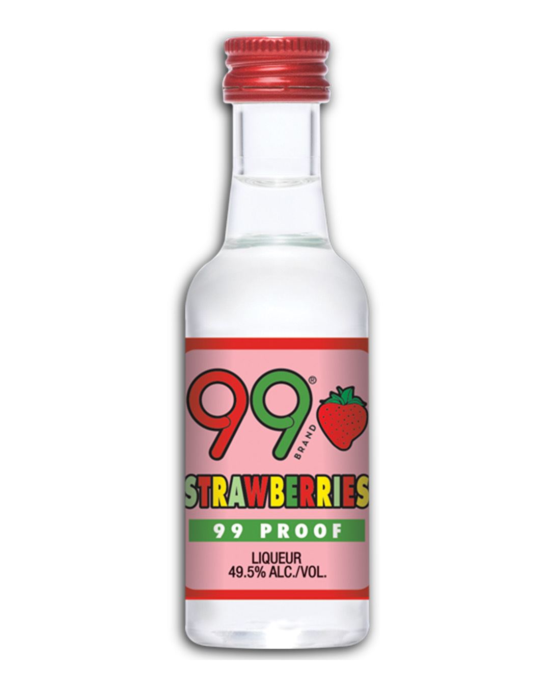 99 Proof Strawberries Liqueur, 5 cl
