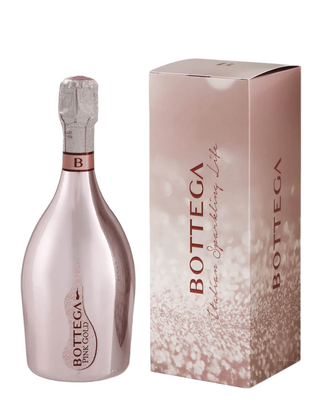 Bottega Pink Gold Prosecco Gift Box, 75 cl