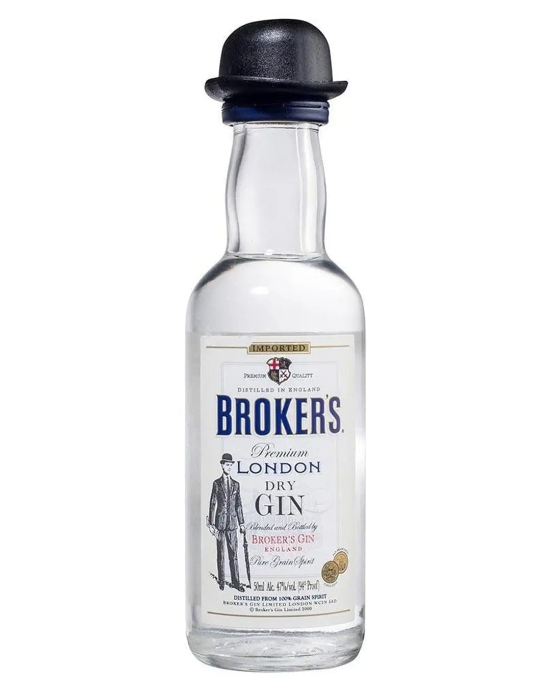 Brokers Gin Miniature, 5 cl Spirit Miniatures 5060017740004