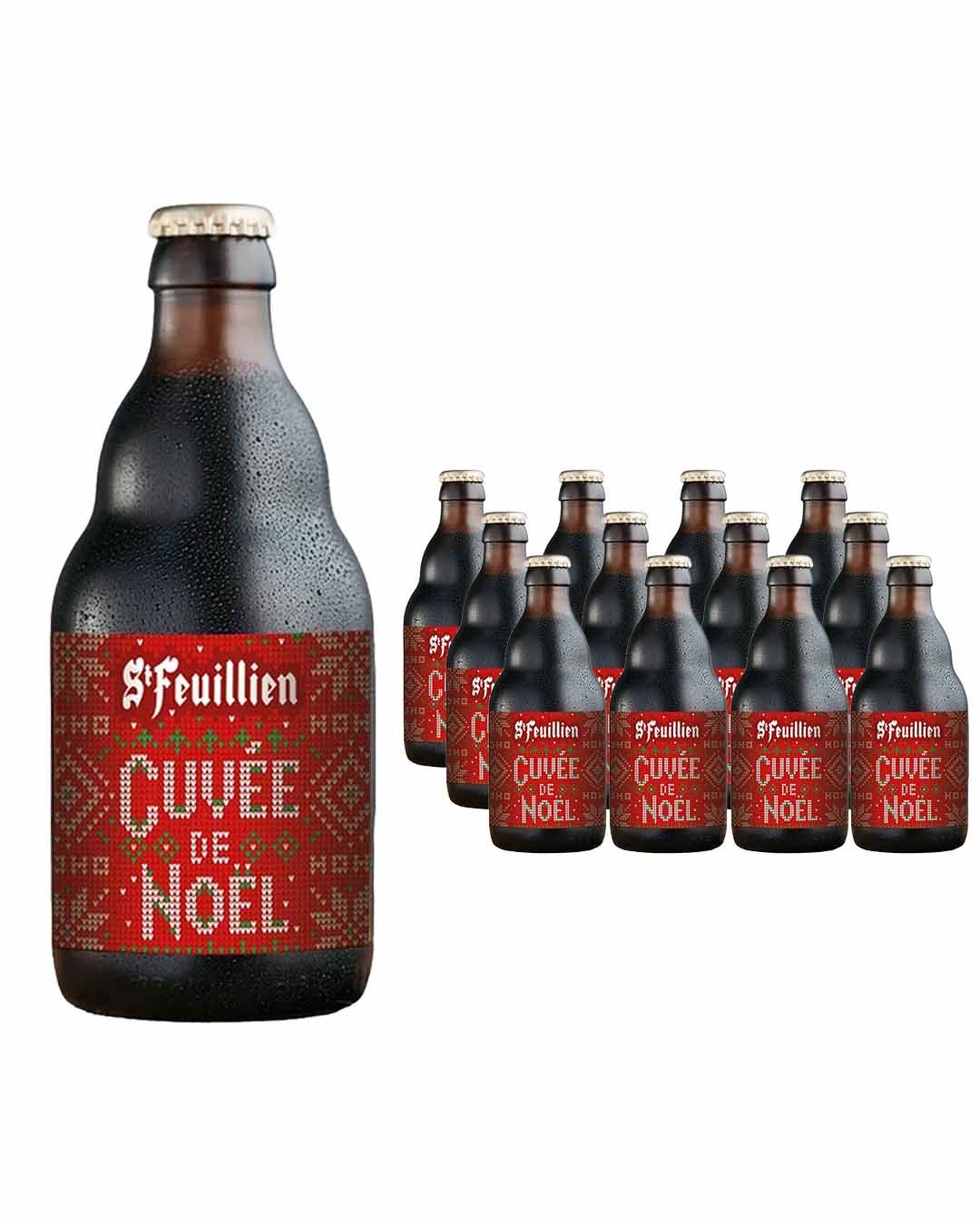 St Feuillien Cuvee de Noel Christmas Ale Bottle Multipack, 12 x 330 ml