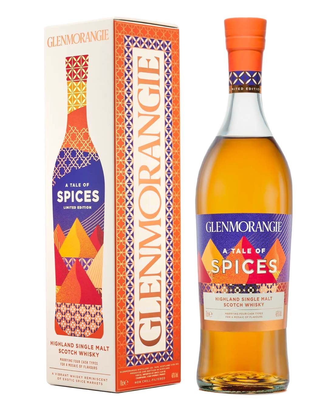 Glenmorangie A Tale of the Spices Highland Single Malt Scotch Whisky, 70 cl