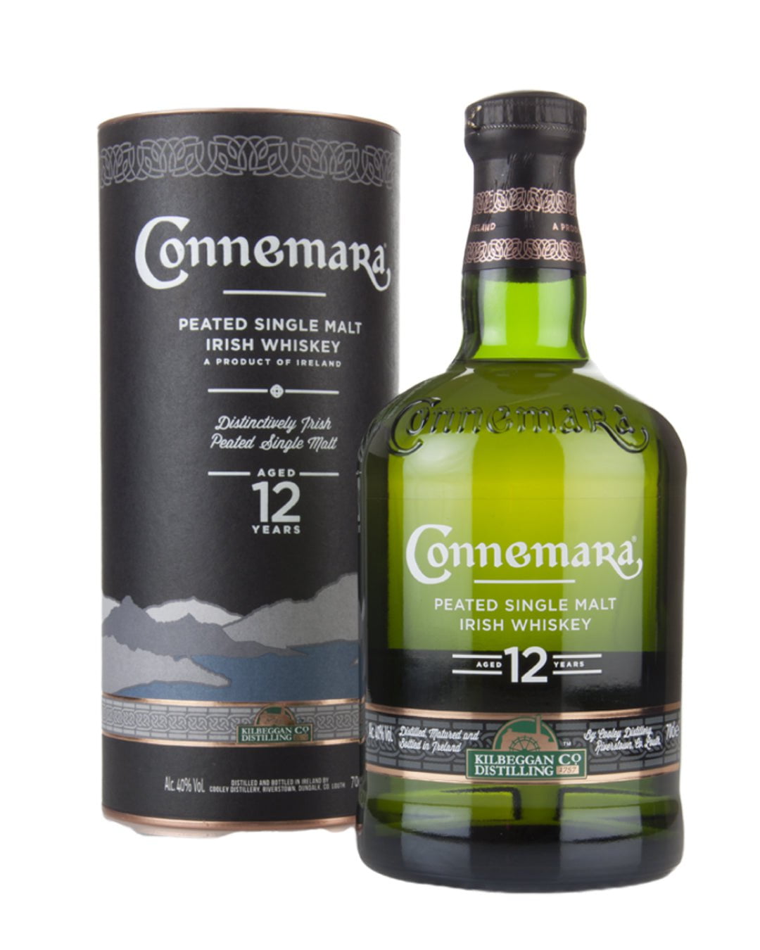 Connemara 12 Year Old Peated Single Malt Irish Whiskey, 70 cl Spirit