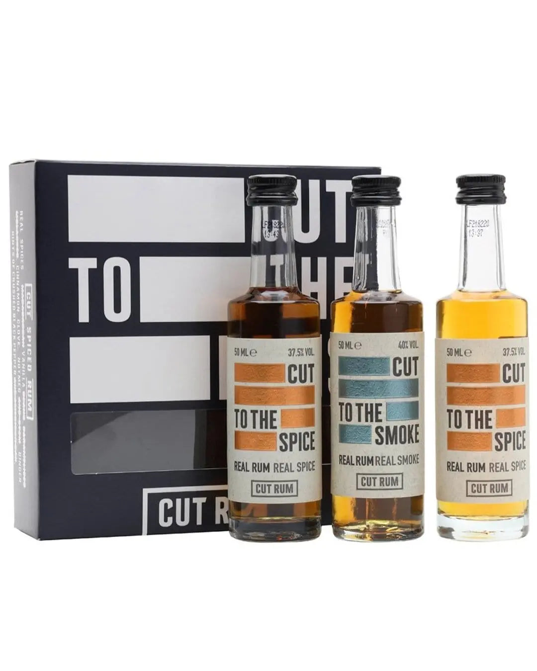 Cut Rum Miniature Gift Set, 3 x 5 cl Spirit Miniatures 05038635076201