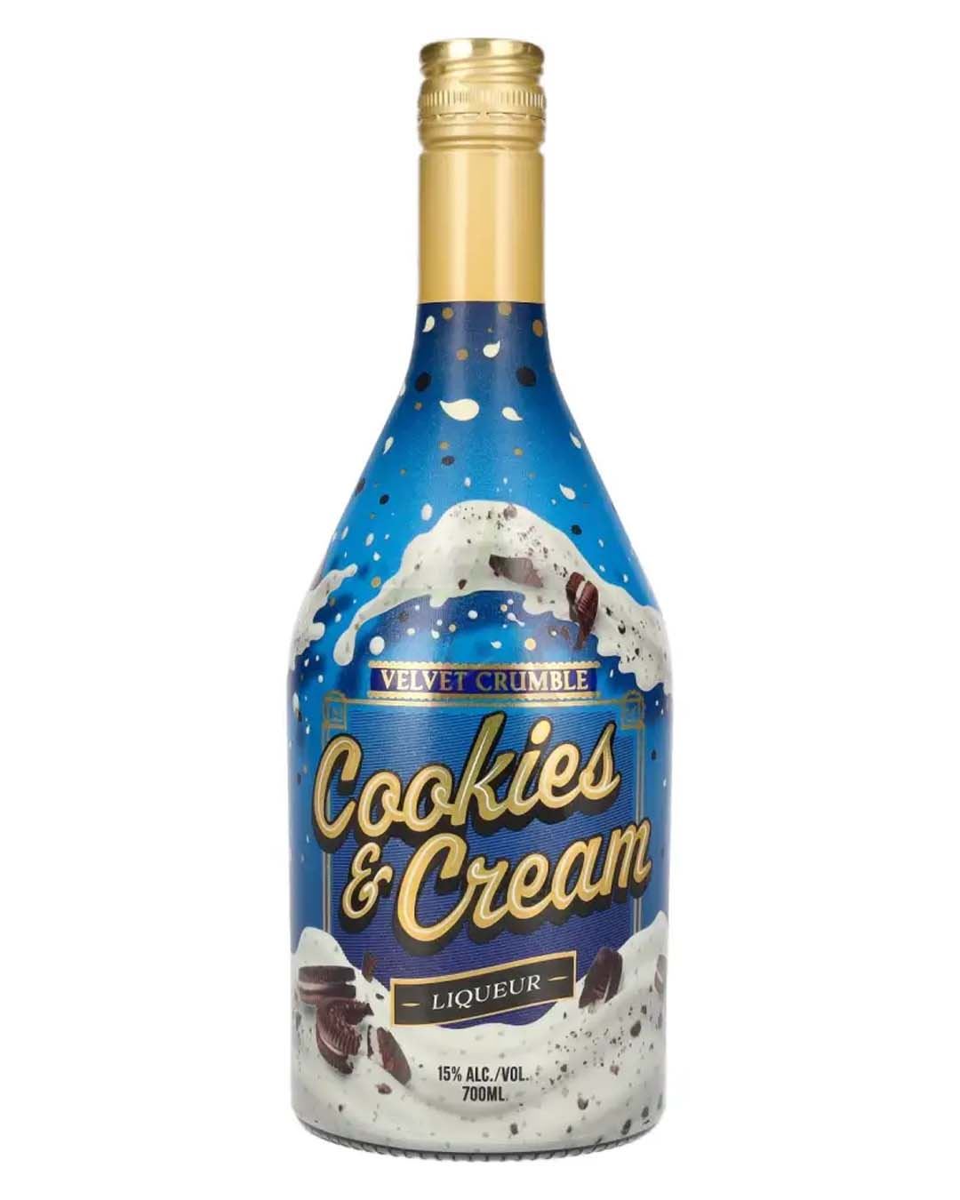 Velvet Crumble Cookies & Cream Liqueur, 70 cl