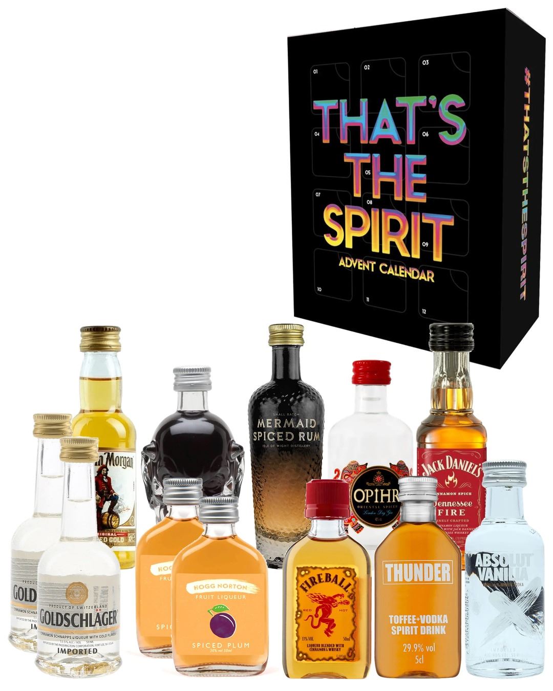That's the Spirit Spiced Christmas Advent Calendar, 12 x 5 cl