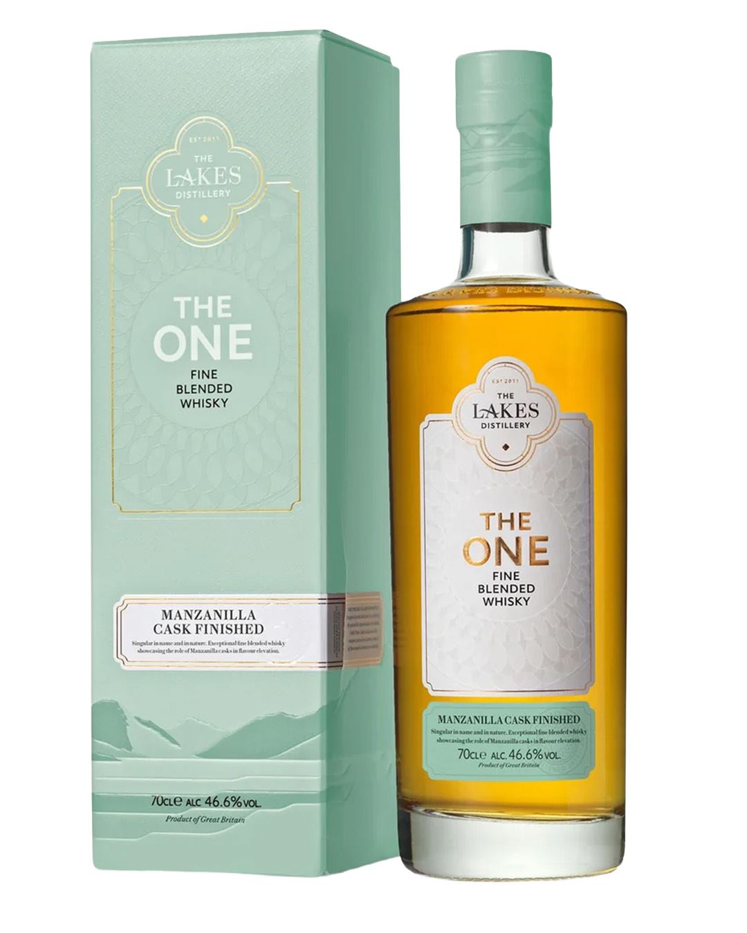 The Lakes The One Manzanilla Cask Blended Whisky, 70 cl