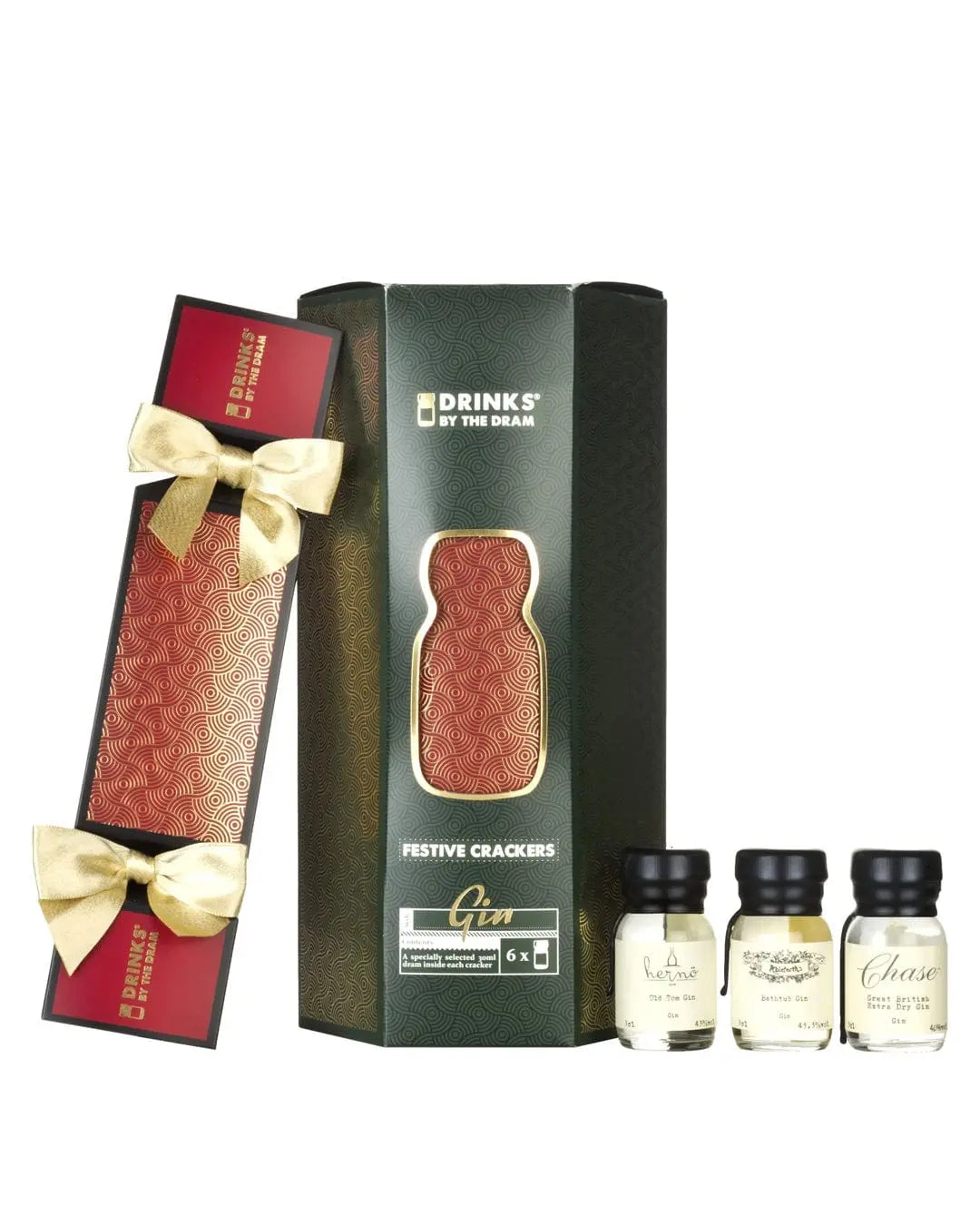 Drinks by the Dram Gin Crackers, 6 x 3 cl Spirit Miniatures