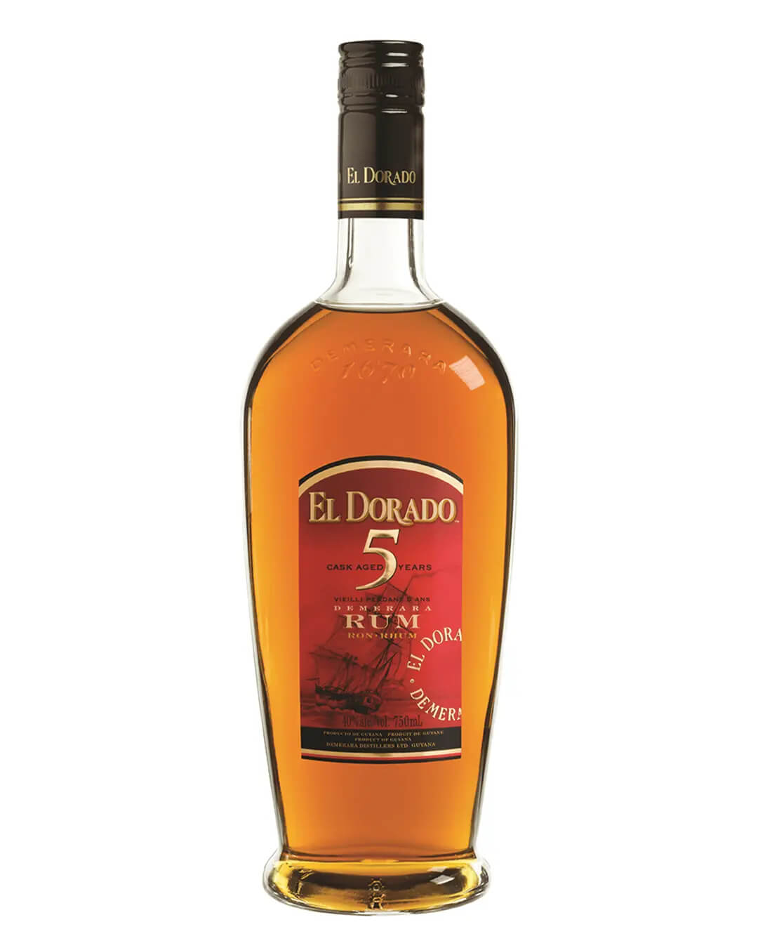 El Dorado 5 Year Old Rum, 70 cl Rum 8715151050782