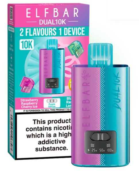 Elf Bar Dual 10K Refillable Purple Edition Pod Kit spirits