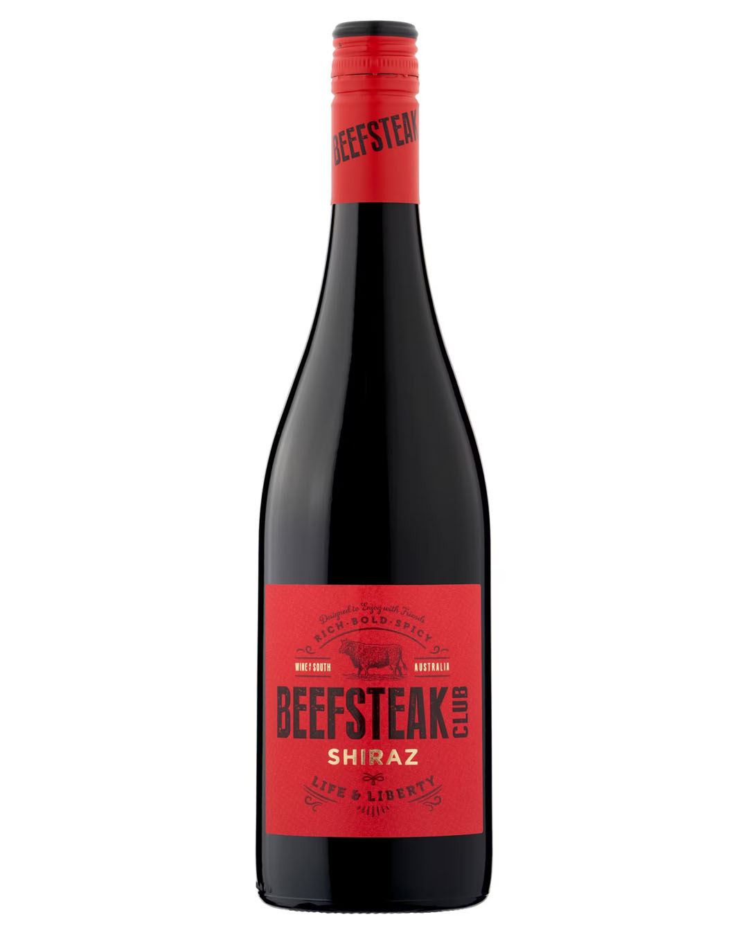 Beefsteak Club Shiraz, 75 cl