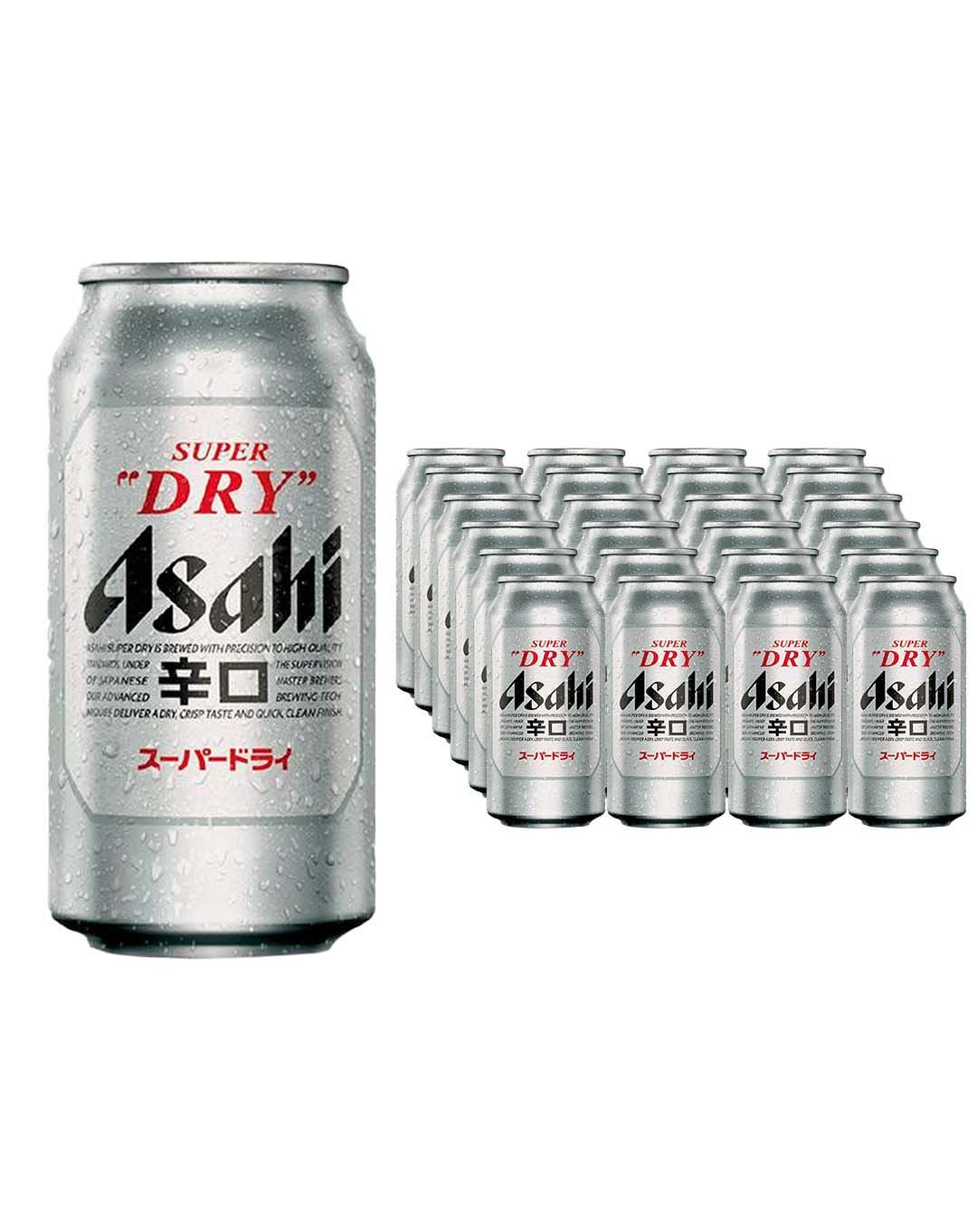 Asahi Super Dry Beer Can Multipack, 24 x 440 ml