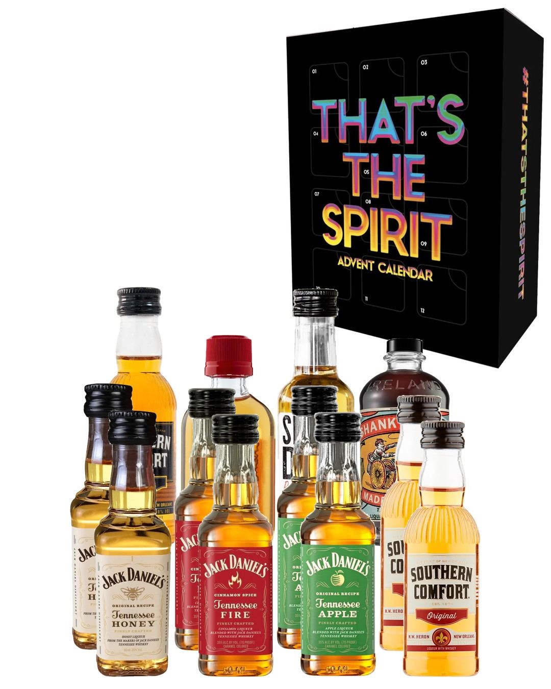 That's the Spirit Flavoured Whiskey Advent Calendar, 12 x 5 cl
