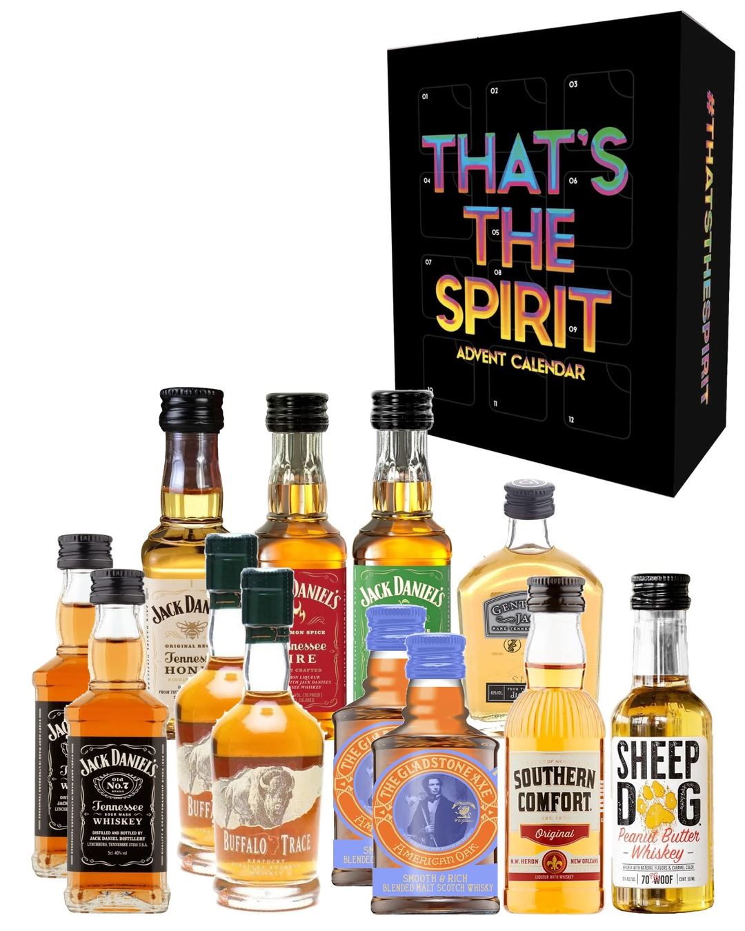 That's the Spirit American Whiskey Advent Calendar, 12 x 5 cl
