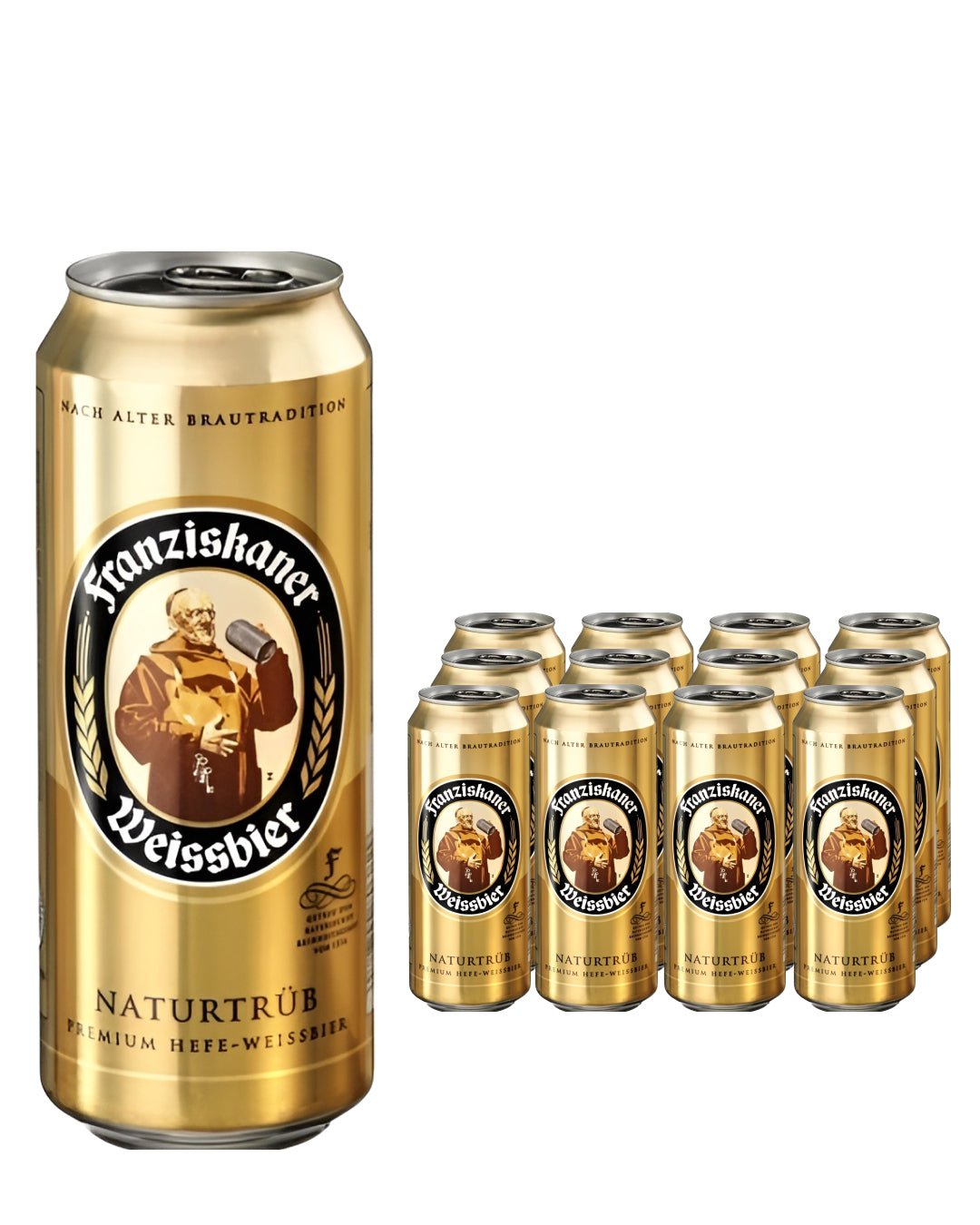 Franziskaner Weissbier Beer , 12 x 500 ml Beer