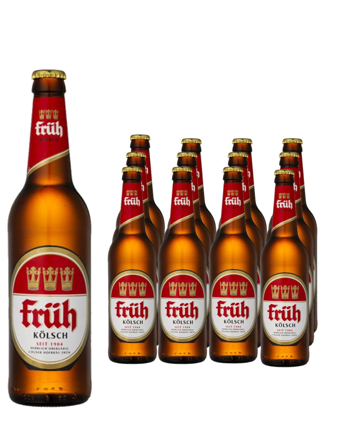 Fruh Kolsch Lager Pils Multipack, 12 x 500 ml Beer 4003227020314