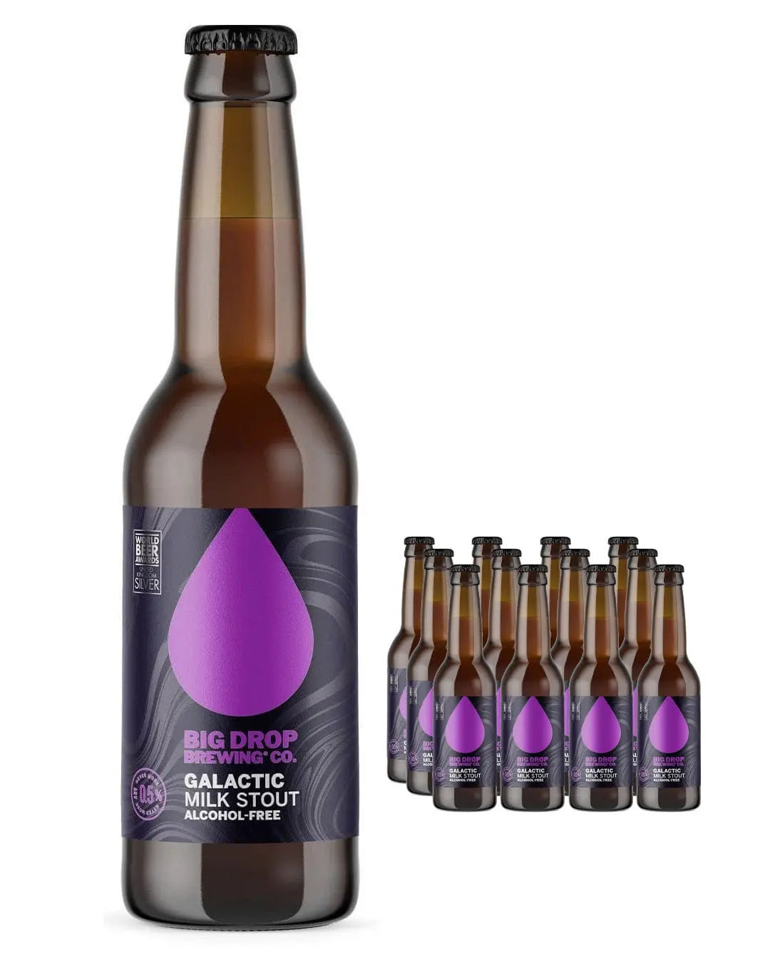 Galactic Milk Stout, Big Drop Brewing Multipack, 12 x 330 ml Beer