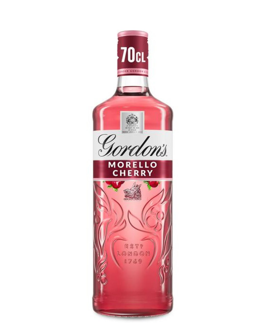 Gordon's Morello Cherry Distilled Gin, 70 cl Gin