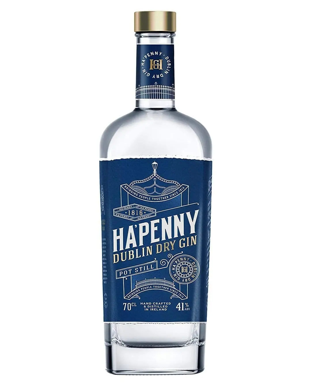 Ha'Penny Dublin Dry Gin, 70 cl Gin 5391528371709