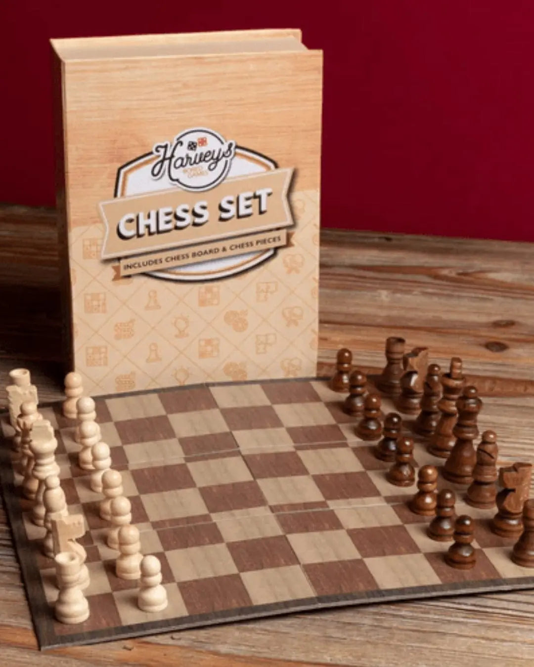 Harvey's Bored Games Chess Set Bar Games