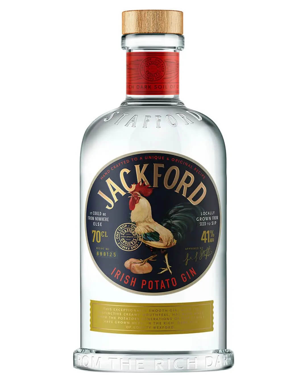 Jackford Irish Potato Gin, 70 cl Gin 5390728009016