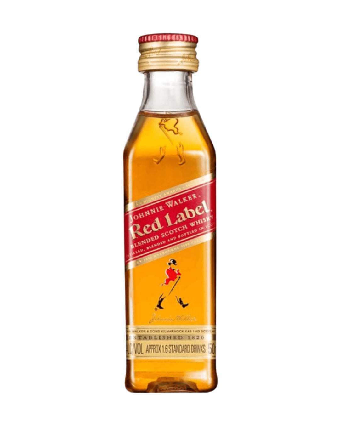 Johnnie Walker Red Label Miniature, 5 cl Spirit Miniatures