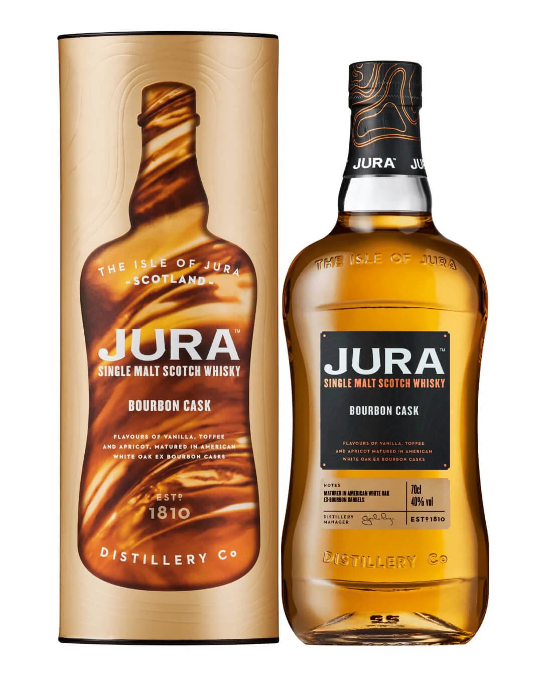 Jura Bourbon Cask Single Malt Scotch Whisky, 70 cl Whisky 5013967019874