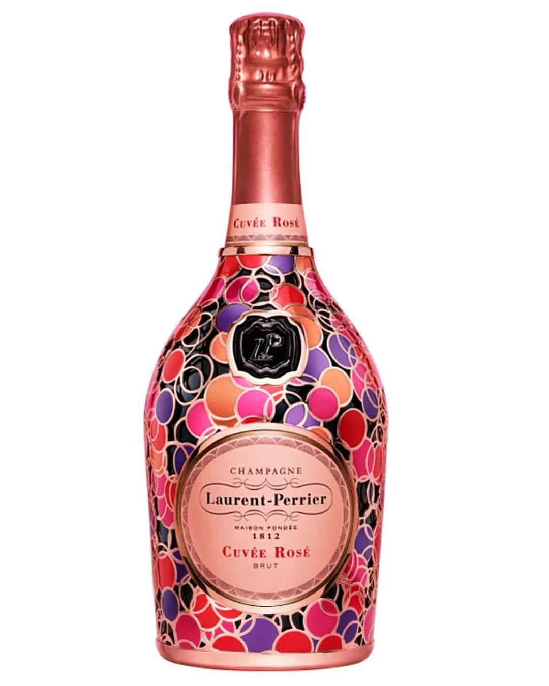 Laurent-Perrier Cuvée Rosé Bubble Robe Champagne Limited Edition, 75 cl Champagne & Sparkling