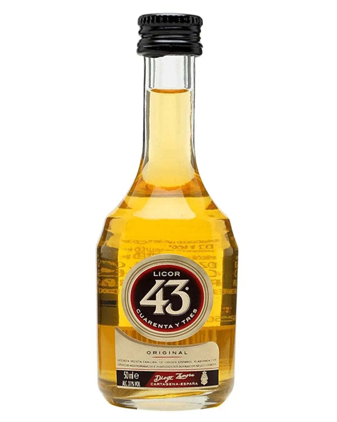Licor 43 Liqueur Miniature, 5 cl Spirit Miniatures 8410221110112