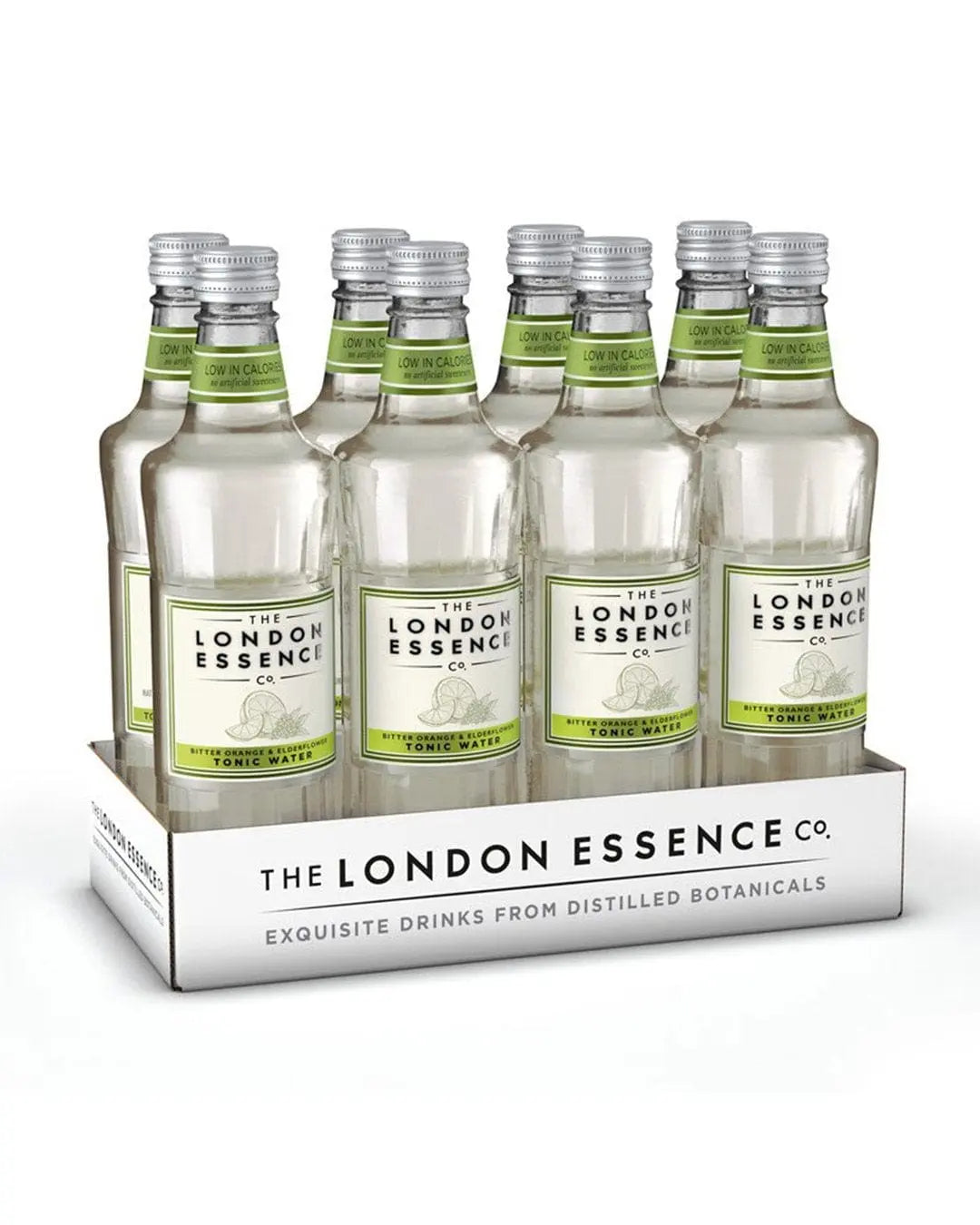 London Essence Company Bitter Orange & Elderflower Tonic Water Bottle Multipack, 8 x 500 ml Tonics