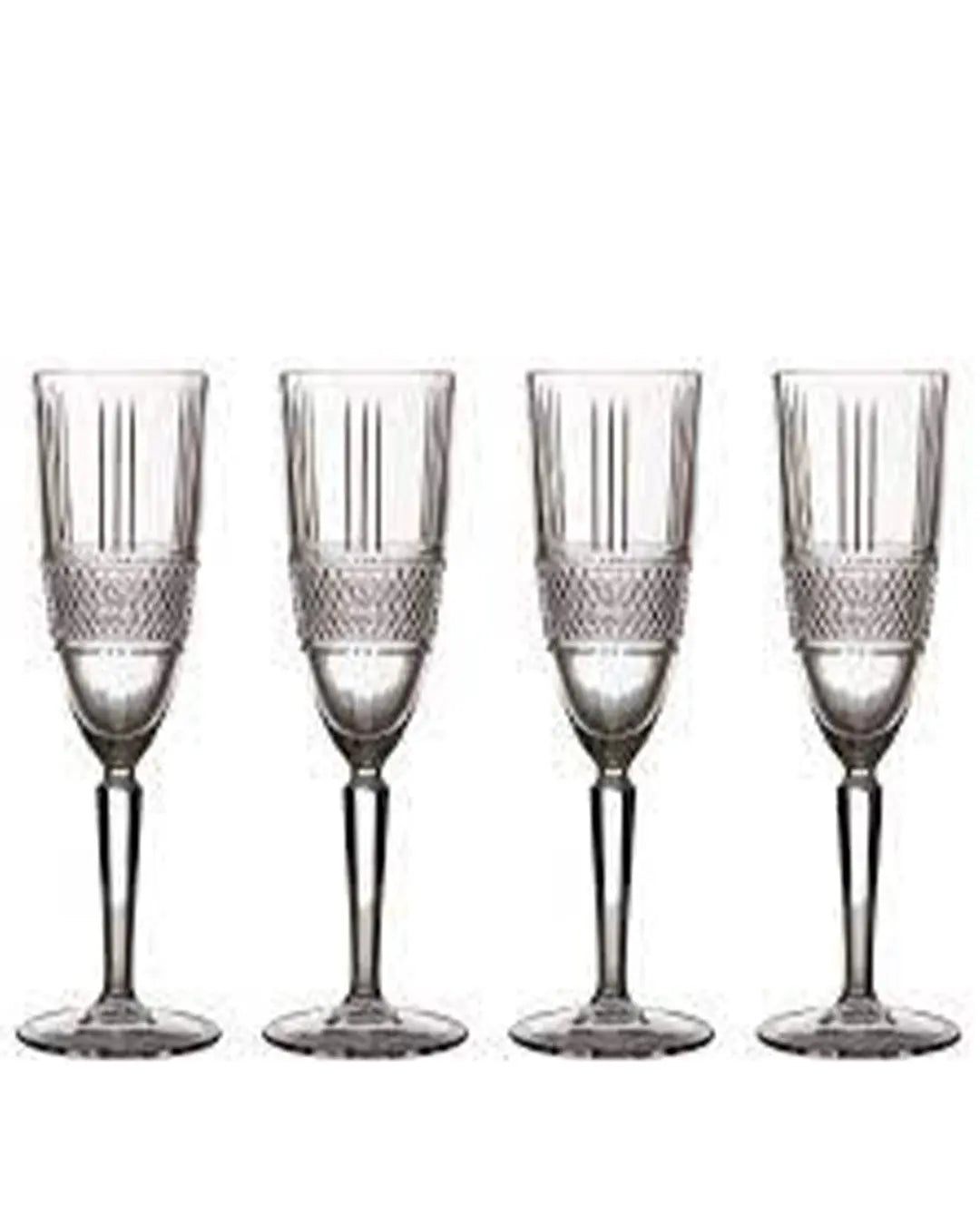 Maxwell & Williams Verona Champagne Flutes Set of 4, 150 ml Tableware