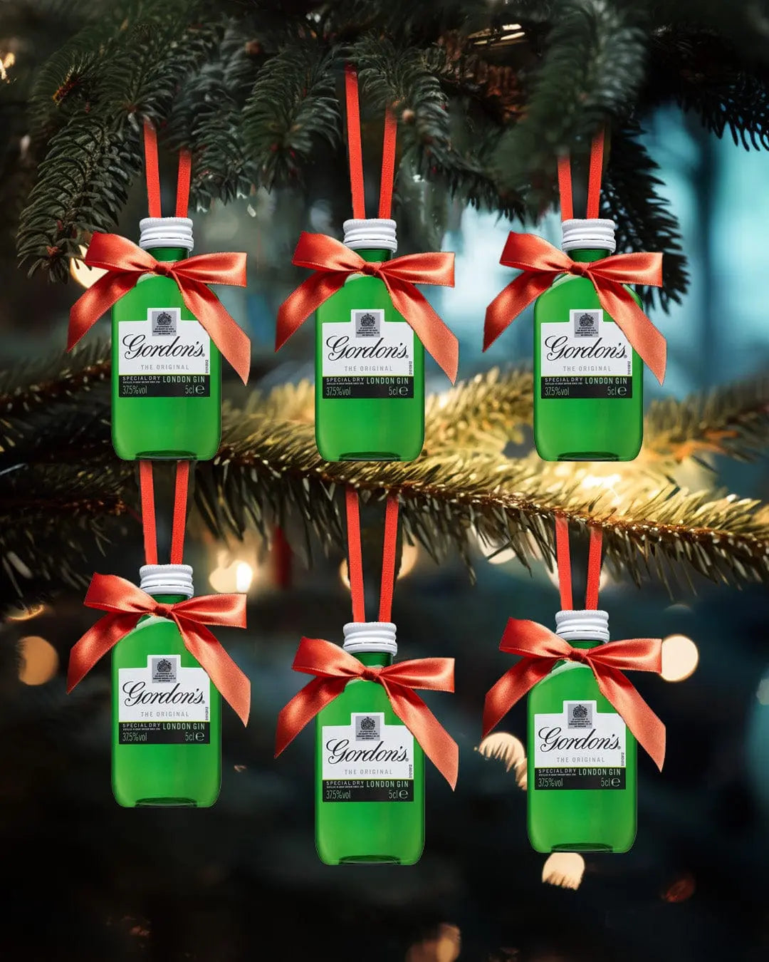 Merry Baubles - Gordon's Original Gin Miniature Set Spirit Miniatures