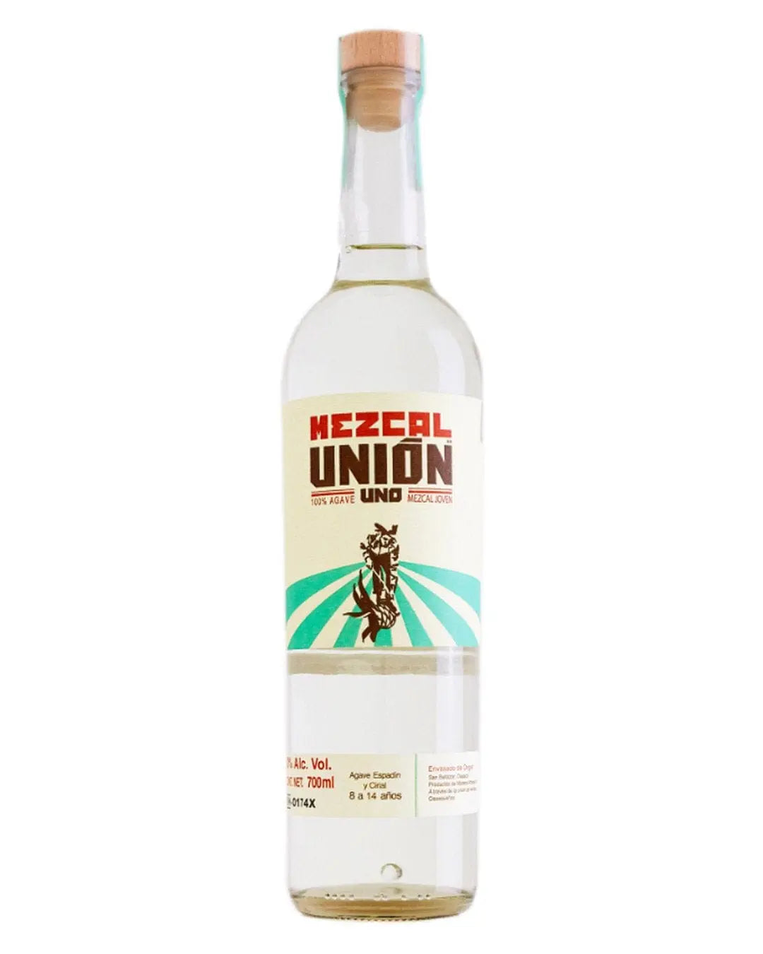 Mezcal Union Uno Tequila, 70 cl Tequila & Mezcal 750301623001