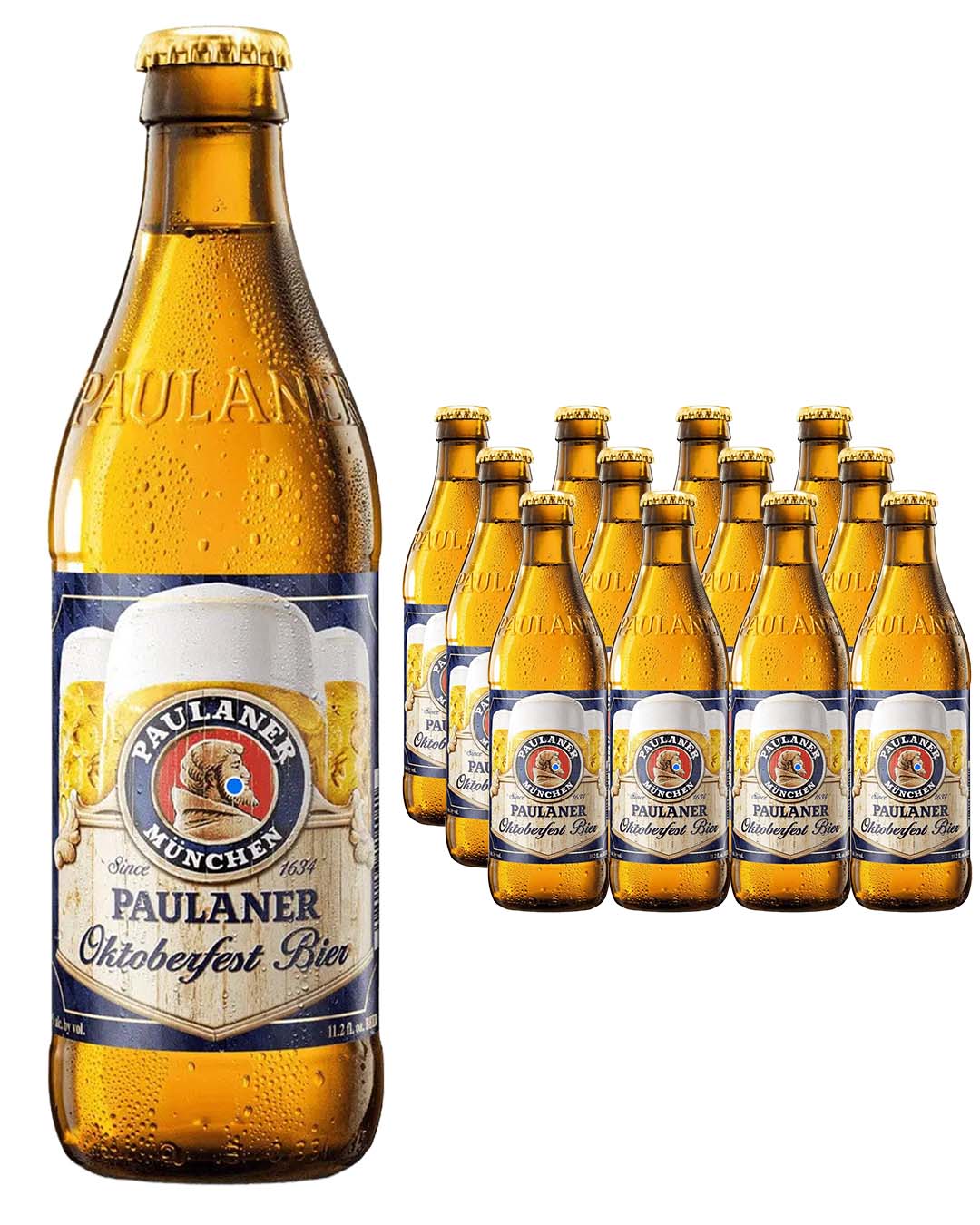 Paulaner Oktoberfest Bottle Multipack, 12 x 500 ml Beer 4066600112044