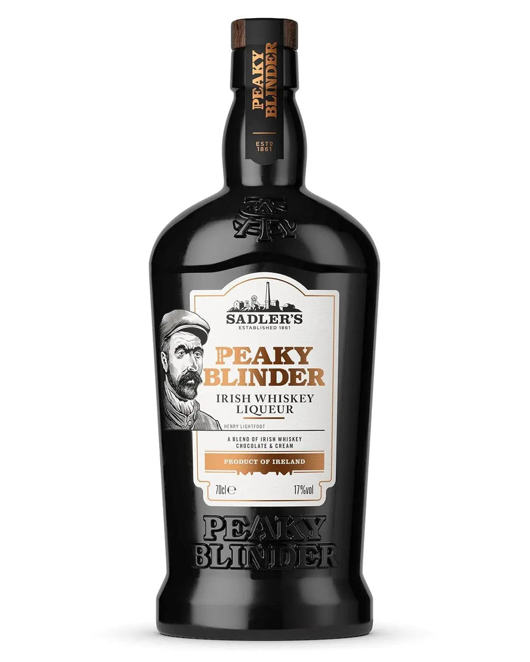 Peaky Blinder Irish Whiskey Cream Liqueur, 70 cl Liqueurs & Other Spirits 5011166064060