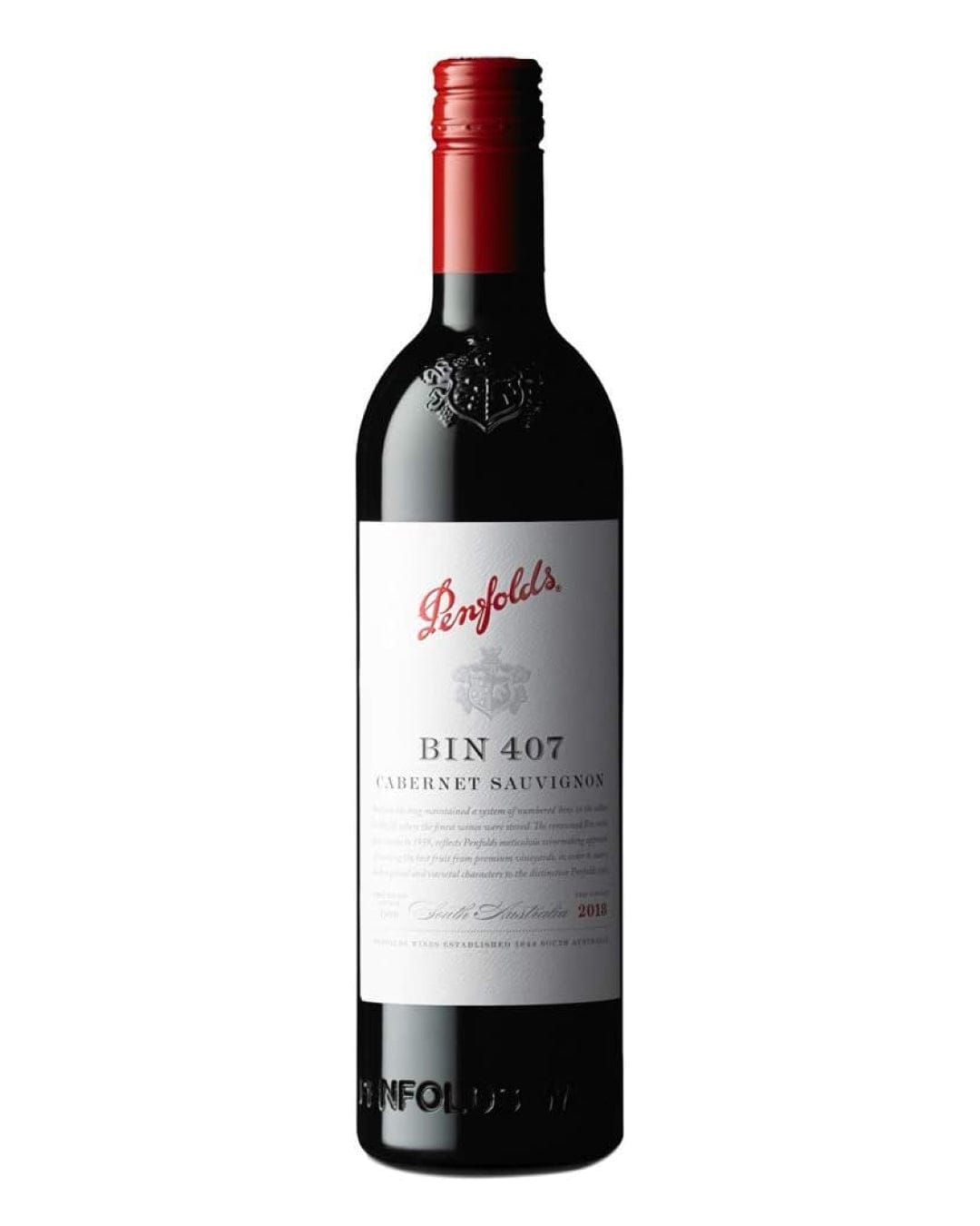 Penfolds Bin 407 Cabernet Sauvignon, 75 cl Red Wine