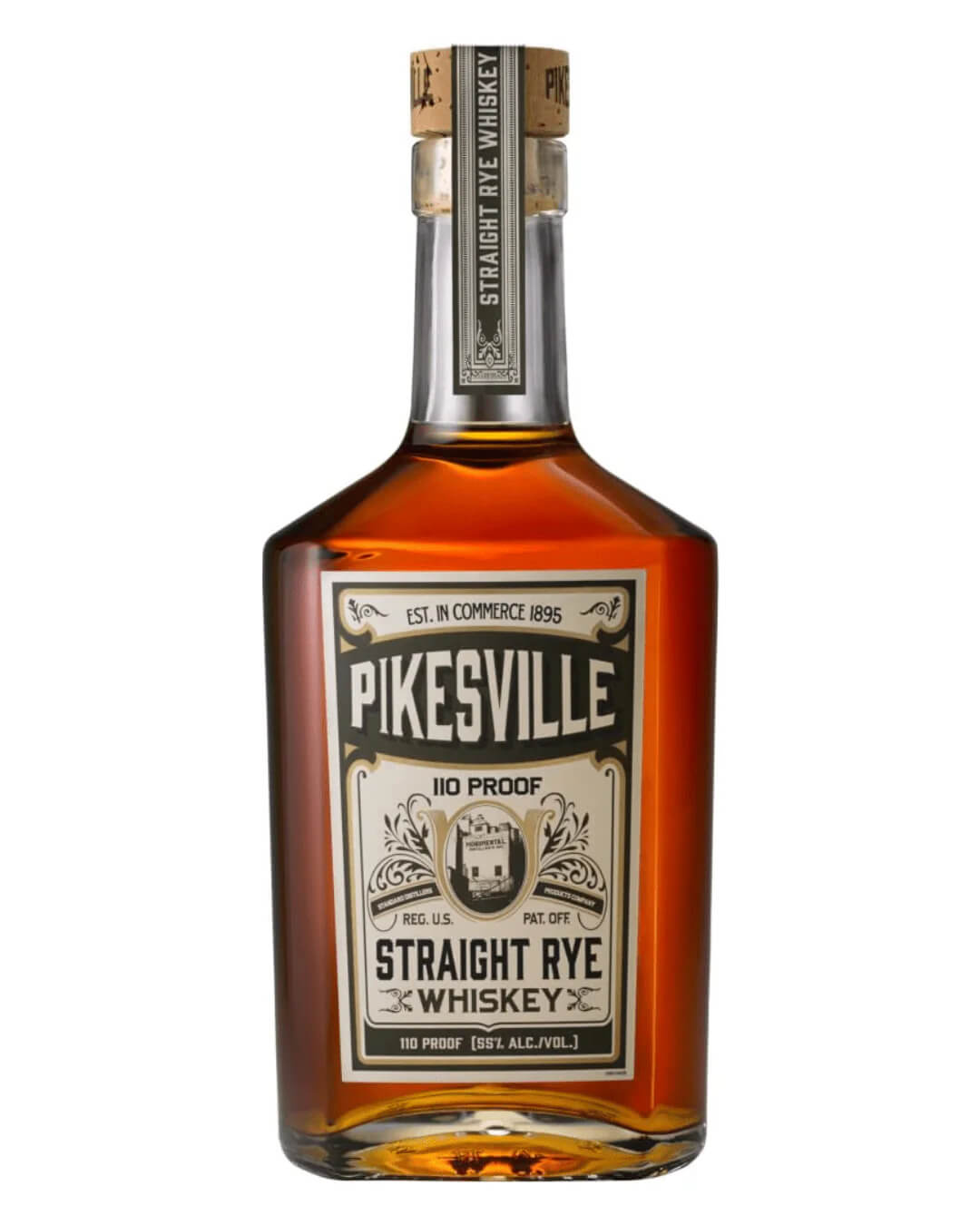 Pikesville 6 Year Old 110 Proof Straight Rye Whiskey, 70 cl Whisky