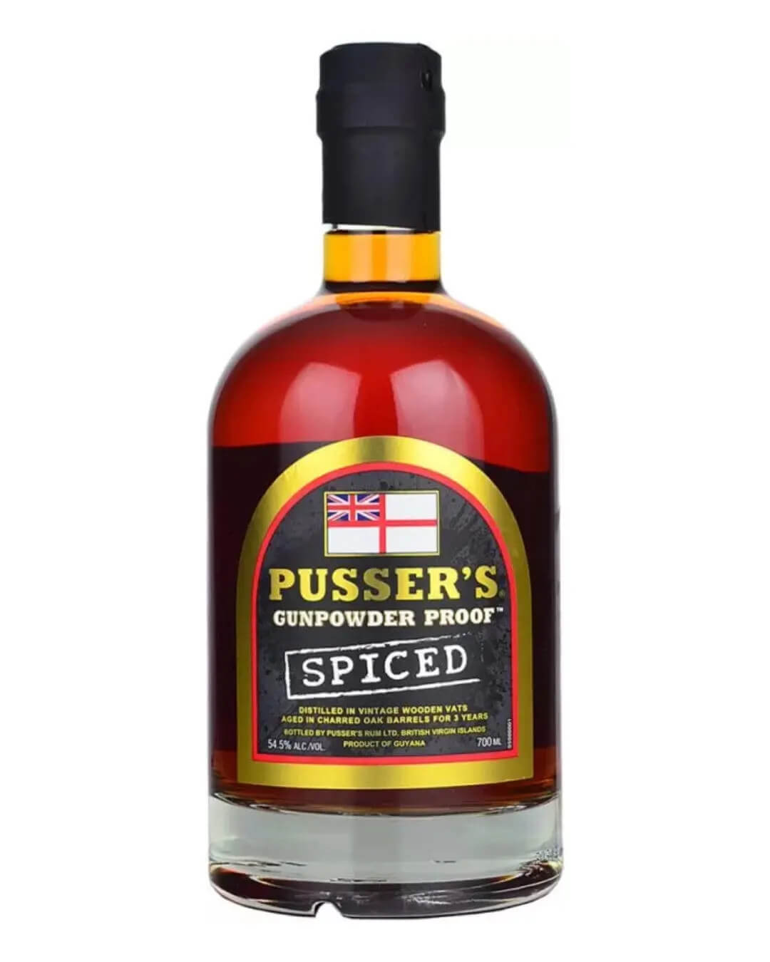 Pusser's Gunpowder Proof Spiced Rum, 70 cl Rum 5060577610137