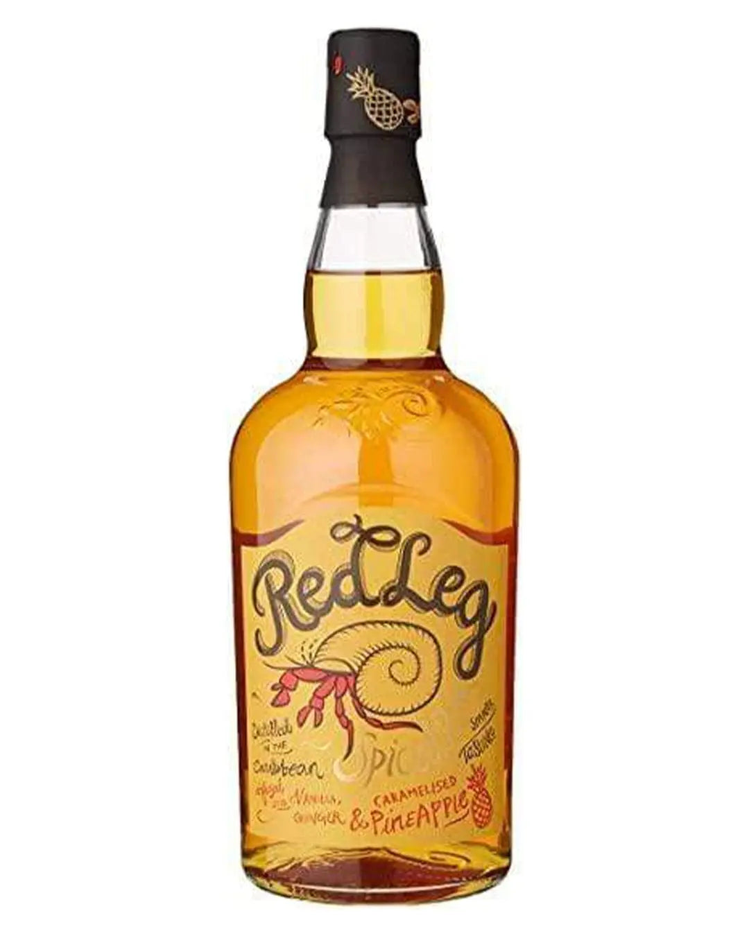 Red Leg Caramelised Pineapple Rum, 70 cl Rum 5032482000037
