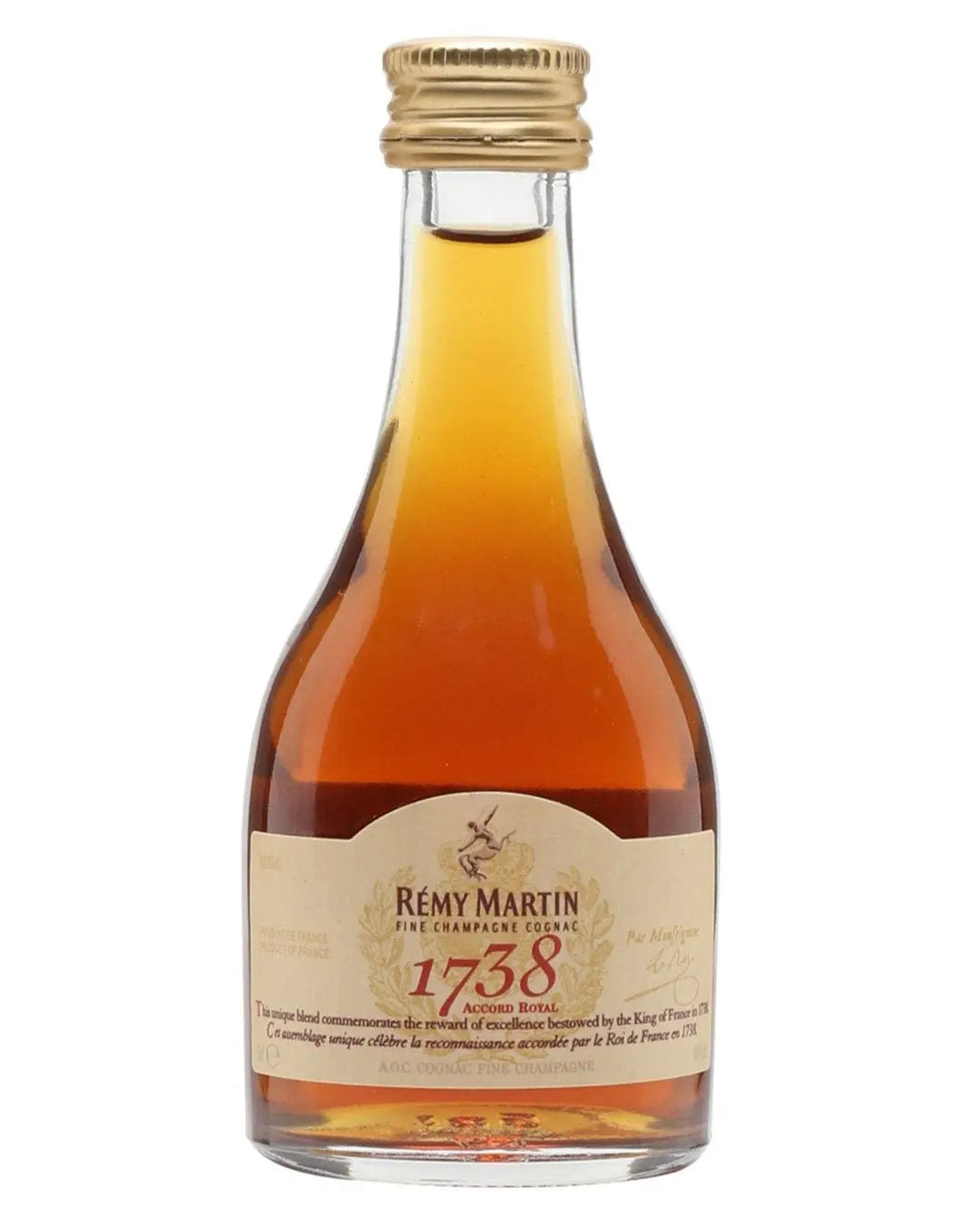 Remy Martin 1738 Royal Accord Cognac Miniature, 5 cl Spirit Miniatures