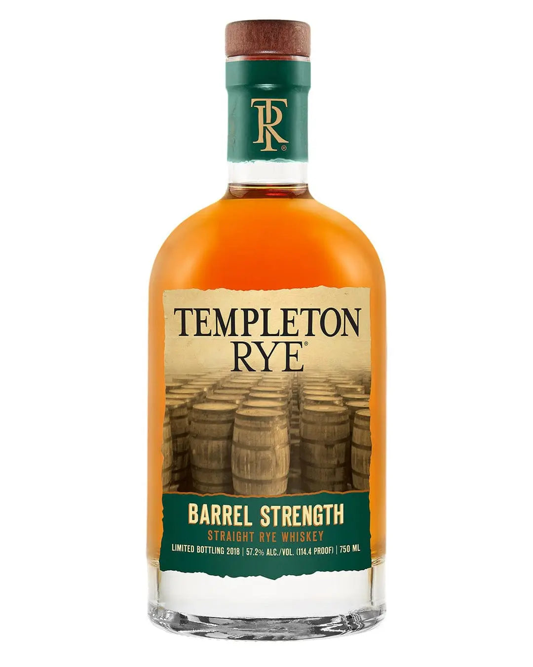 Templeton Rye Barrel Strength Whiskey, 70 cl Whisky